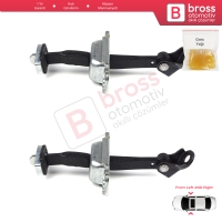 Hyundai I30 MK1 FD 2006-2012 4/5 Kapı 793802L000 İçin 2 EA Ön Sağ ve Sol Kapı Gergi Yayı 