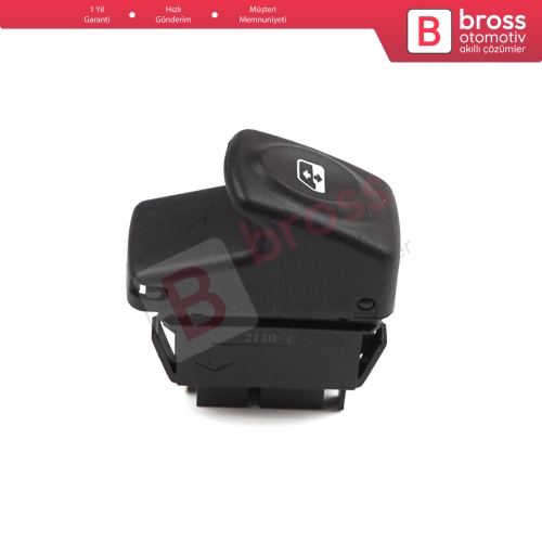 Renault Megane Scenic 1 Clio 2 İçin 6 Pin Cam Düğmesi 7700838101
