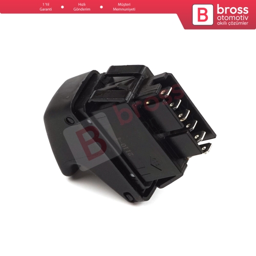 Renault Megane Scenic 1 Clio 2 İçin 6 Pin Cam Düğmesi 7700838101