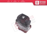 Renault Authentique model İçin 6 Pin Yolcu Cam Düğmesi 8200414961