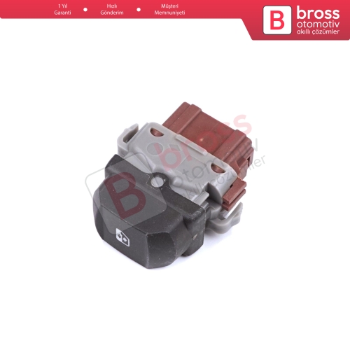 Renault Authentique model İçin 6 Pin Yolcu Cam Düğmesi 8200414961