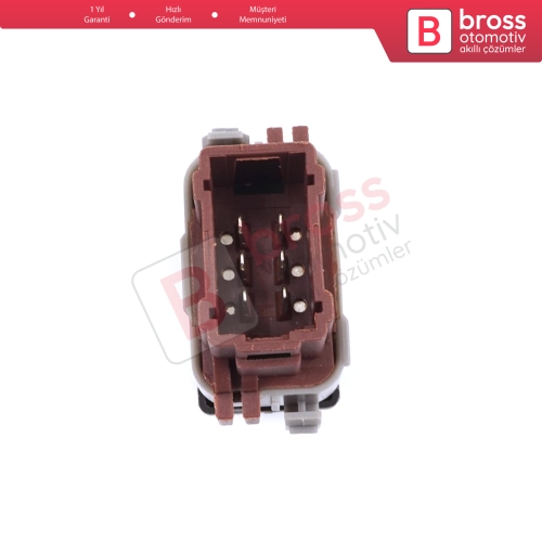 Renault Authentique model İçin 6 Pin Yolcu Cam Düğmesi 8200414961