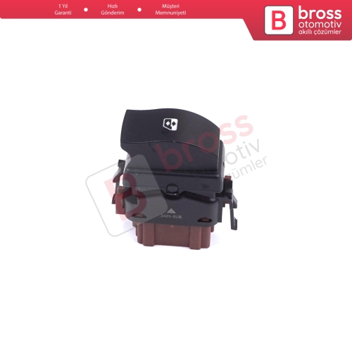 Master Trafic Movano İçin 6 Pin Ön Yolcu Cam Düğmesi 8200057321