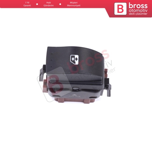 Master Trafic Movano İçin 6 Pin Ön Yolcu Cam Düğmesi 8200057321