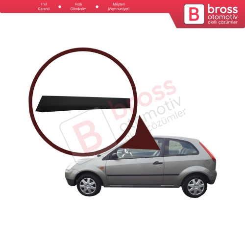 Ford Fiesta MK5 2002-2008 3-Kapı İçin Sol Kapı Direk Kaplaması 1473663