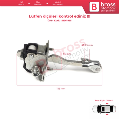 Peugeot 5008 3008 Citroen DS5 DS 5 İçin Arka Kapı Gergi Yayı 9181Q1