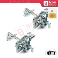 Citroen Xsara Picasso 1999-2012 9181E6 İçin 2 EA Ön Sağ ve Sol Kapı Gergi Yayı