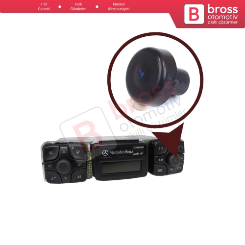 Becker Mercedes Audio 10 BE4400 BE4500 BE3210 İçin Radyo Düğmesi