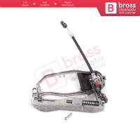 BMW X5 E53 2000-2006 İçin Arka Sol Kapı Dış Açma Kolu Taşıyıcı Mekanizma Braketi 51228243635