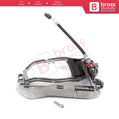 BMW X5 E53 2000-2006 İçin Arka Sol Kapı Dış Açma Kolu Taşıyıcı Mekanizma Braketi 51228243635