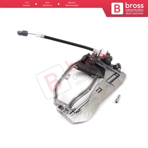 BMW X5 E53 2000-2006 İçin Arka Sol Kapı Dış Açma Kolu Taşıyıcı Mekanizma Braketi 51228243635