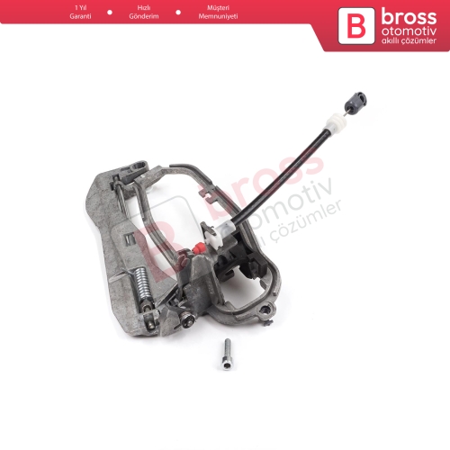BMW X5 E53 2000-2006 İçin Arka Sol Kapı Dış Açma Kolu Taşıyıcı Mekanizma Braketi 51228243635