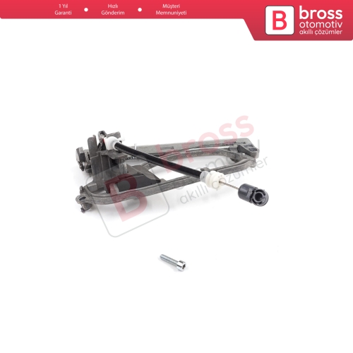 BMW X5 E53 2000-2006 İçin Arka Sol Kapı Dış Açma Kolu Taşıyıcı Mekanizma Braketi 51228243635