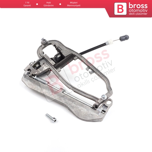 BMW X5 E53 2000-2006 İçin Arka Sol Kapı Dış Açma Kolu Taşıyıcı Mekanizma Braketi 51228243635