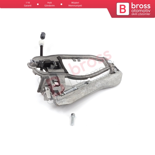 BMW X5 E53 2000-2006 İçin Arka Sol Kapı Dış Açma Kolu Taşıyıcı Mekanizma Braketi 51228243635