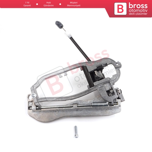 BMW X5 E53 2000-2006 İçin Arka Sağ Kapı Dış Açma Kolu Taşıyıcı Mekanizma Braketi 51228243636