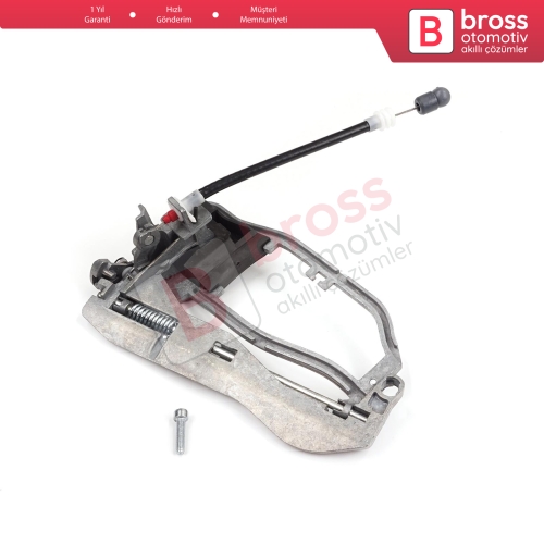 BMW X5 E53 2000-2006 İçin Arka Sağ Kapı Dış Açma Kolu Taşıyıcı Mekanizma Braketi 51228243636