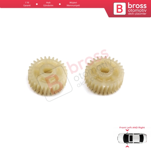 Toyota Honda İçin 2 Adet Yan Dikiz Aynası Katlanır Motor Dişlisi 28 Diş