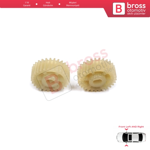 Toyota Honda İçin 2 Adet Yan Dikiz Aynası Katlanır Motor Dişlisi 28 Diş