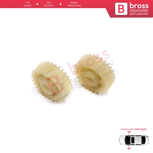 Toyota Honda İçin 2 Adet Yan Dikiz Aynası Katlanır Motor Dişlisi 28 Diş