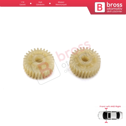 Toyota Honda İçin 2 Adet Yan Dikiz Aynası Katlanır Motor Dişlisi 28 Diş