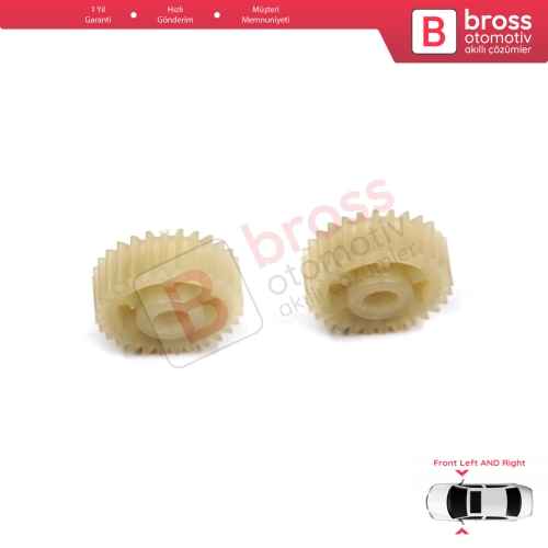 Toyota Honda İçin 2 Adet Yan Dikiz Aynası Katlanır Motor Dişlisi 28 Diş