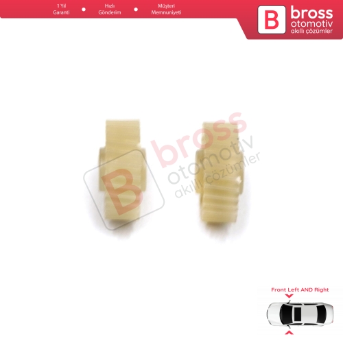 Toyota Honda İçin 2 Adet Yan Dikiz Aynası Katlanır Motor Dişlisi 28 Diş