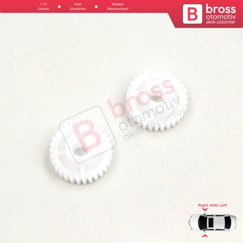 Hyundai i30 i20 i10 İçin 2 Adet Yan Ayna Tamir Dişlisi 30 Diş