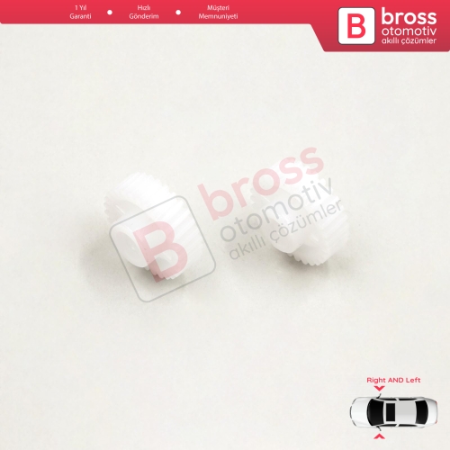 Hyundai i30 i20 i10 İçin 2 Adet Yan Ayna Tamir Dişlisi 30 Diş