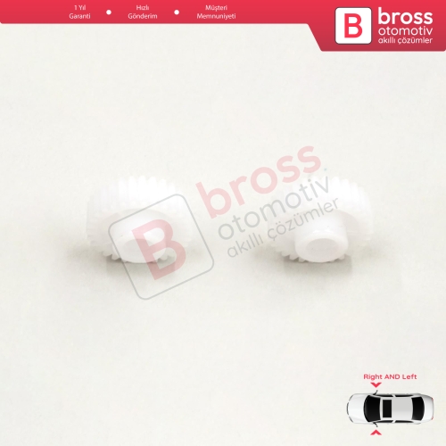 Hyundai i30 i20 i10 İçin 2 Adet Yan Ayna Tamir Dişlisi 30 Diş