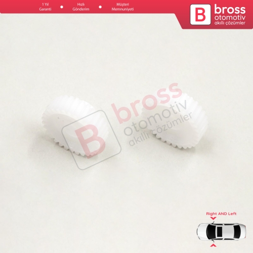 Hyundai i30 i20 i10 İçin 2 Adet Yan Ayna Tamir Dişlisi 30 Diş