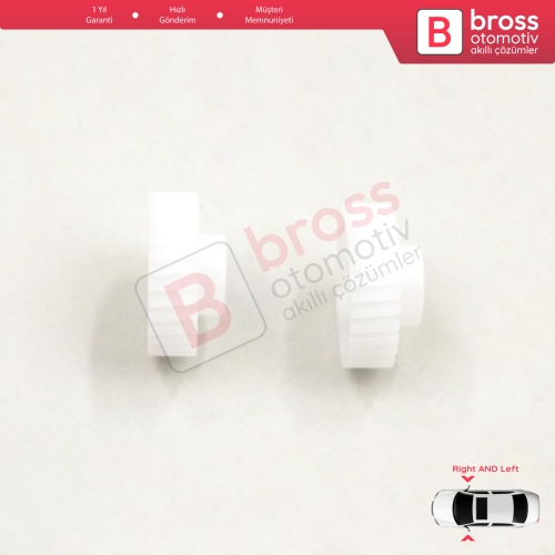 Hyundai i30 i20 i10 İçin 2 Adet Yan Ayna Tamir Dişlisi 30 Diş