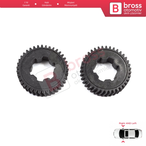 Nissan Qashqai MK2 Murano MK3 Teana MK1 MK2 İçin Yan Dikiz Ayna Katlama Motor Tamir Dişli Seti