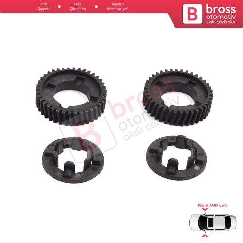 Nissan Qashqai MK2 Murano MK3 Teana MK1 MK2 İçin Yan Dikiz Ayna Katlama Motor Tamir Dişli Seti