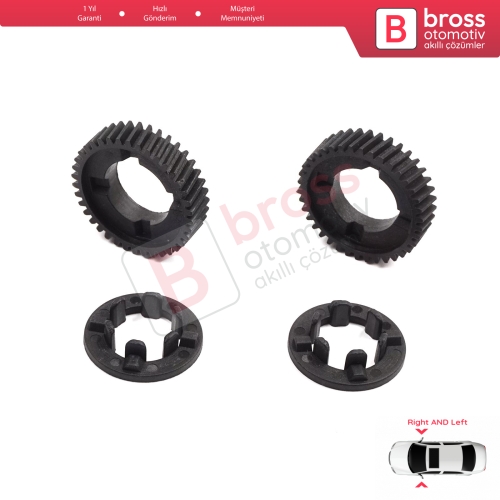 Nissan Qashqai MK2 Murano MK3 Teana MK1 MK2 İçin Yan Dikiz Ayna Katlama Motor Tamir Dişli Seti