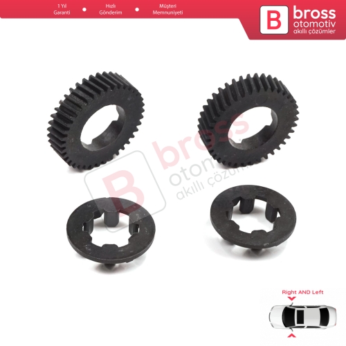 Nissan Qashqai MK2 Murano MK3 Teana MK1 MK2 İçin Yan Dikiz Ayna Katlama Motor Tamir Dişli Seti