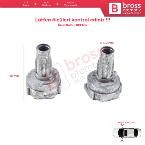 Nissan Qashqai 2013-2020 İçin Yan Dikiz Ayna Katlama Motor Kovan Destek Tamir Seti Sağ Sol