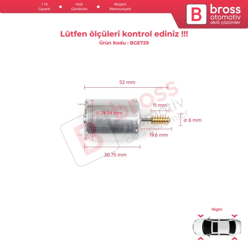 Audi A3 8V Q2 Q3 Seat Leon MK3 Ateca Tarraco Skoda Octavia Superb MK3 VW Golf MK7 Passat B8 İçin Klima Hava Yönlendirme Ayar Klape Tamir DC Motoru