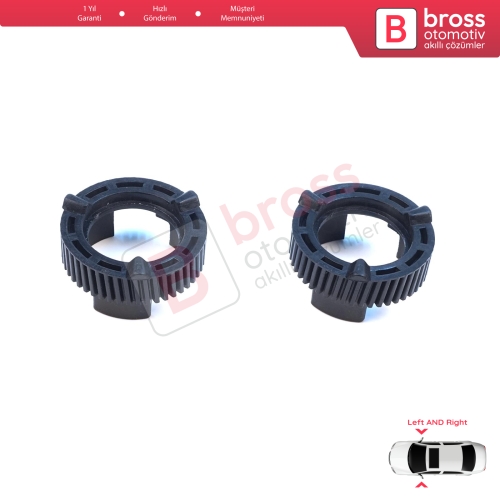 Dodge Ram 1500 2017-2022 için Sağ Sol Yan Dış Dikiz Aynası Elektrikli Katlama Motoru Aktüatör Tamir Dişlisi