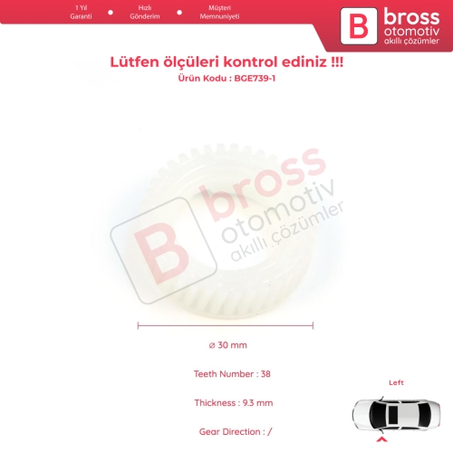 Hyundai Sonata MK7 LF 2014-2017 87610-C2060 için Sol Yan Dış Dikiz Aynası Elektrikli Katlama Motoru Aktüatör Tamir Dişlisi