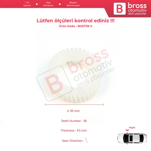 Hyundai Sonata MK7 LF 2014-2017 87620-C2060 için Sağ Yan Dış Dikiz Aynası Elektrikli Katlama Motoru Aktüatör Tamir Dişlisi