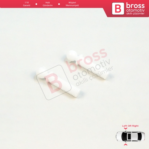 Kia Optima MK3 Forte MK1 Ceed Cerato MK2 Hyundai Azera Grandeur MK5 Grand i10 MK2 876221M000 için 2 Adet Dış Yan Dikiz Ayna Ayar Motor Tamir Dişlisi