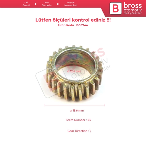 Toyota Camry XV50 XV55 Land Cruiser LC 200 için Direksiyon Kalibrasyon Ayar Dişlisi 23-Diş