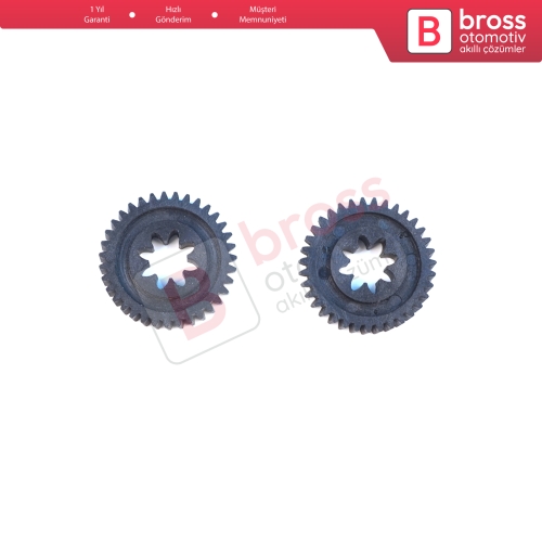 BMW 7 Serisi E38 1994-2001 5 Serisi E39 1997-2004 için 2 Adet Elektrikli Koltuk Arkalığı Yatırma Ayar Aktüatör Motoru Tamir Dişlisi