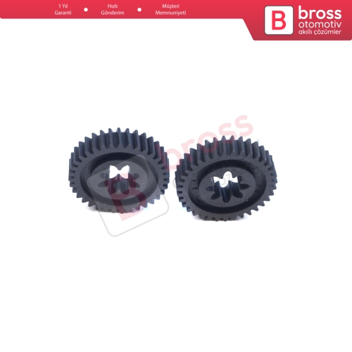 BMW 7 Serisi E38 1994-2001 5 Serisi E39 1997-2004 için 2 Adet Elektrikli Koltuk Arkalığı Yatırma Ayar Aktüatör Motoru Tamir Dişlisi