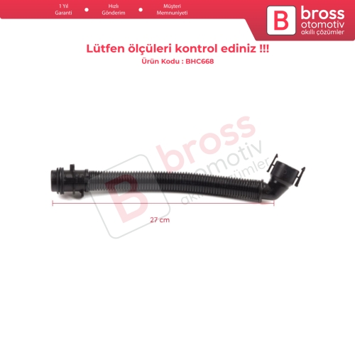 BMW 1 2 3 4 5 7 X1 X3 X4 X5 F30 Series B37 B47 N47 Motor 13717823517 için Hava Filtresi Emme Giriş Havalandırma Borusu