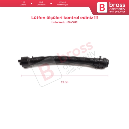 BMW 3 4 5 6 7 E84 F25 F26 E70 F15 F85 E71 E72 F16 F86 N57 N47 Motor 13717810772 için Hava Filtresi Temiz Hava Borusu