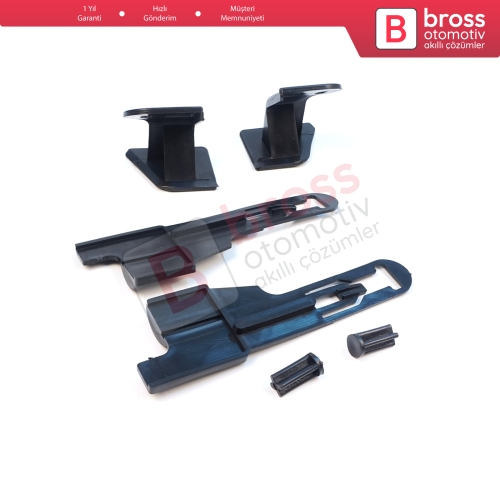 Renault Fluence L3 L30 2009-2020 260607771R 260601089R İçin Sağ Sol Ön Taraf Far Tamir Seti