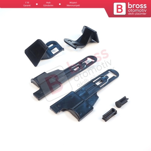 Renault Fluence L3 L30 2009-2020 260607771R 260601089R İçin Sağ Sol Ön Taraf Far Tamir Seti