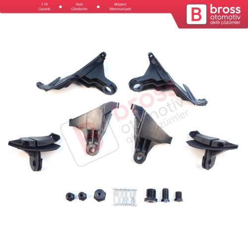 Mercedes E Class W211 S211 2002-2009 A2118201314 A2118201414 için Sağ Sol Far Ayak Tamir Seti